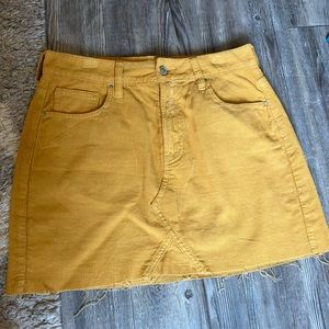 Pacsun Corduroy Mini Skirt, size 26